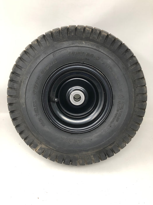 K358X Kenda 15X6-6 Turf Rider Wheel & Tire Assembly