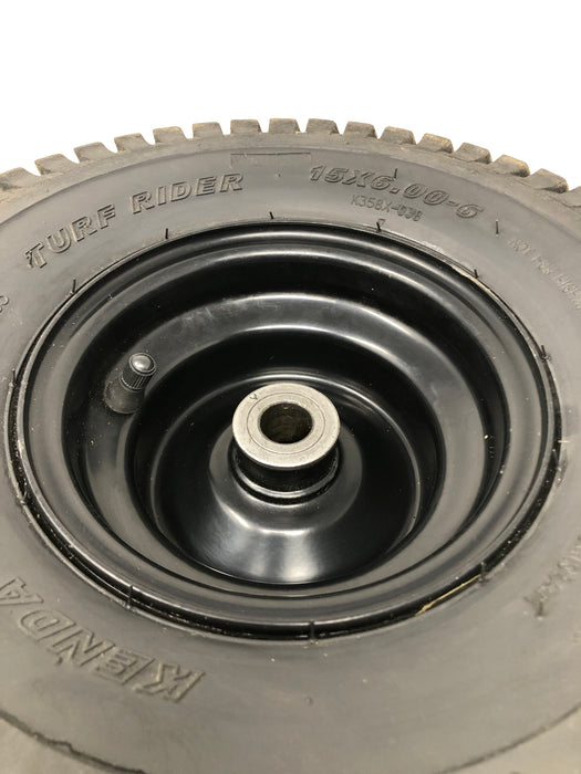 K358X Kenda 15X6-6 Turf Rider Wheel & Tire Assembly