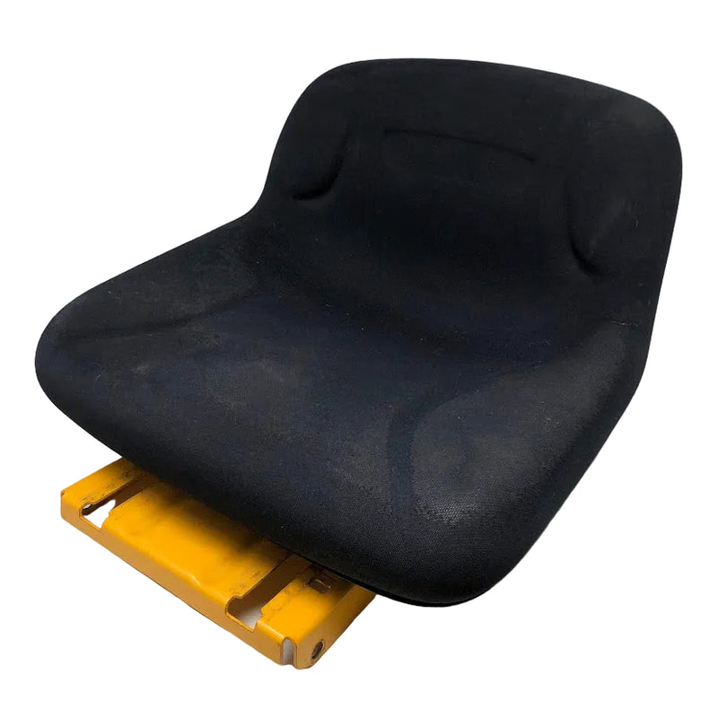 757-04129 Cub Cadet Medium Black Cloth Seat + Bracket