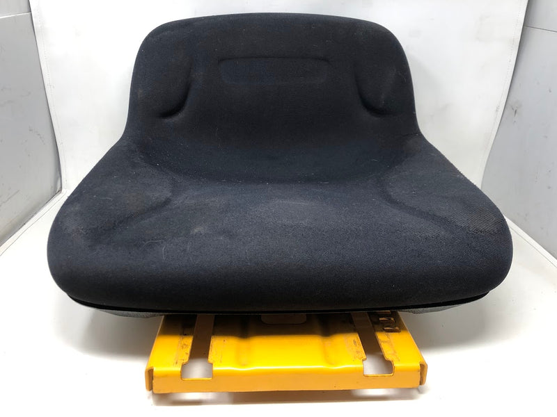 757-04129 Cub Cadet Medium Black Cloth Seat + Bracket