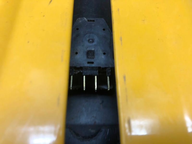 757-04129 Cub Cadet Medium Black Cloth Seat + Bracket