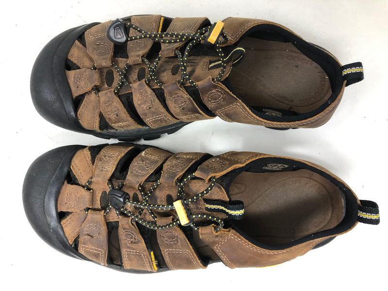 Keen Newport Leather Men's Sandals - Size 10 - Excellent Condition