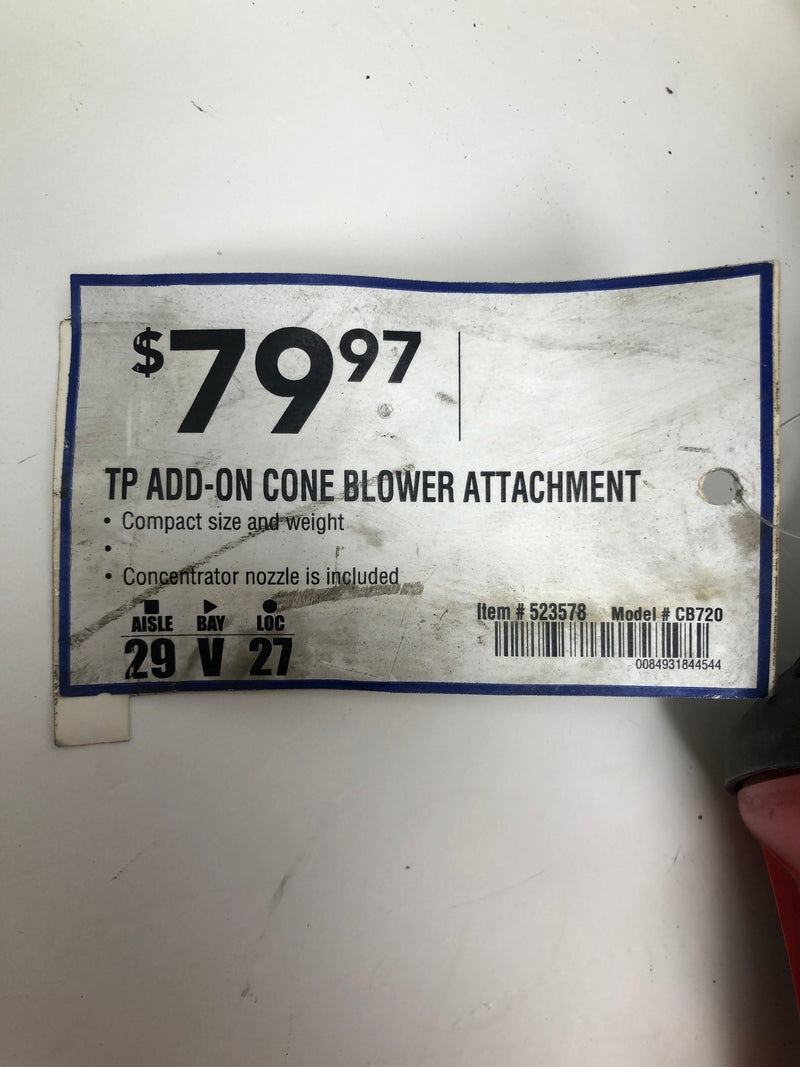 CB270 Trimmer Plus Add-On Cone Blower Attachment