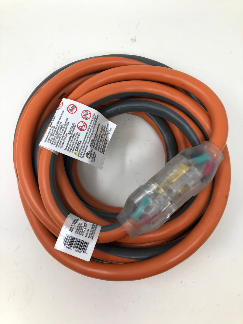 711 575 Ridgid 25ft Contractor Grade Indoor / Outdoor Generator Cord
