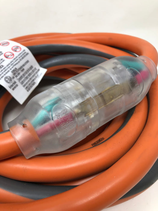 711 575 Ridgid 25ft Contractor Grade Indoor / Outdoor Generator Cord