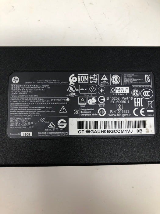 906329-002 HP Laptop Charger 120W 19.5V 6.15A