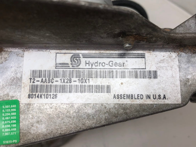 Hydro-Gear T2 Hydrostatic Transaxle 8014K10126
