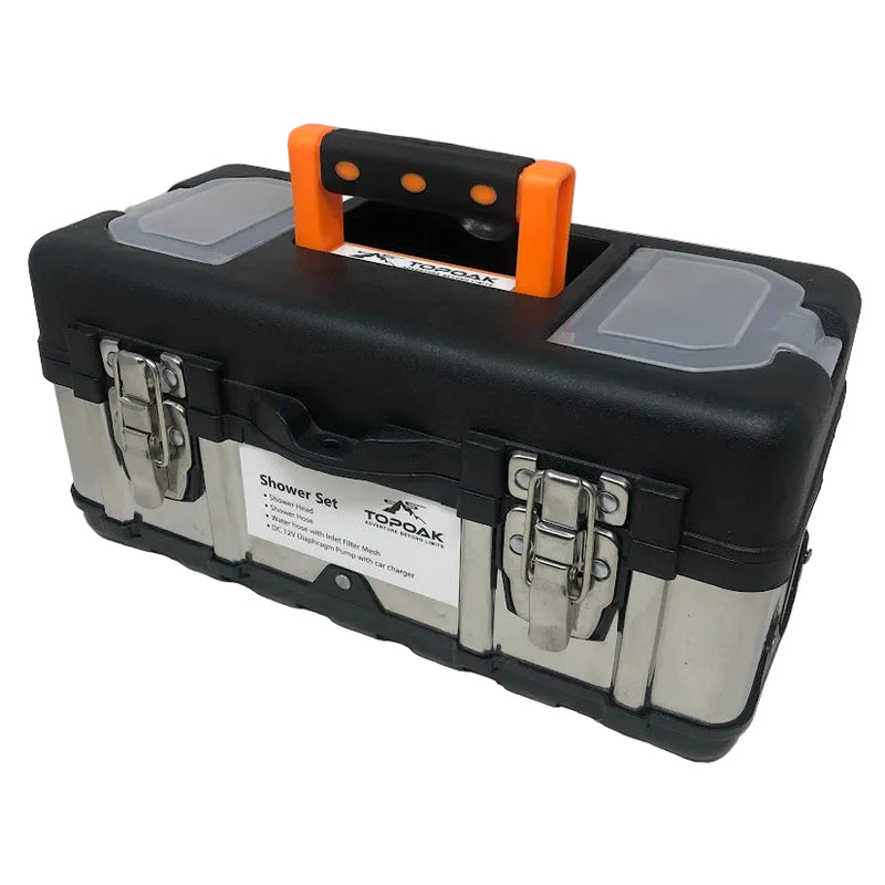 Topoak Shower Set - Roof Rack Water Tank + Shower Accessories