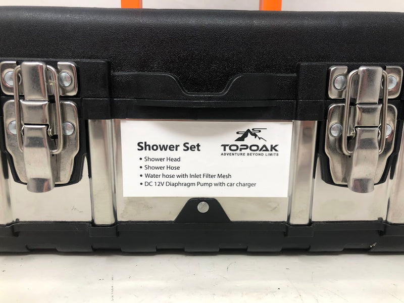 Topoak Shower Set - Roof Rack Water Tank + Shower Accessories