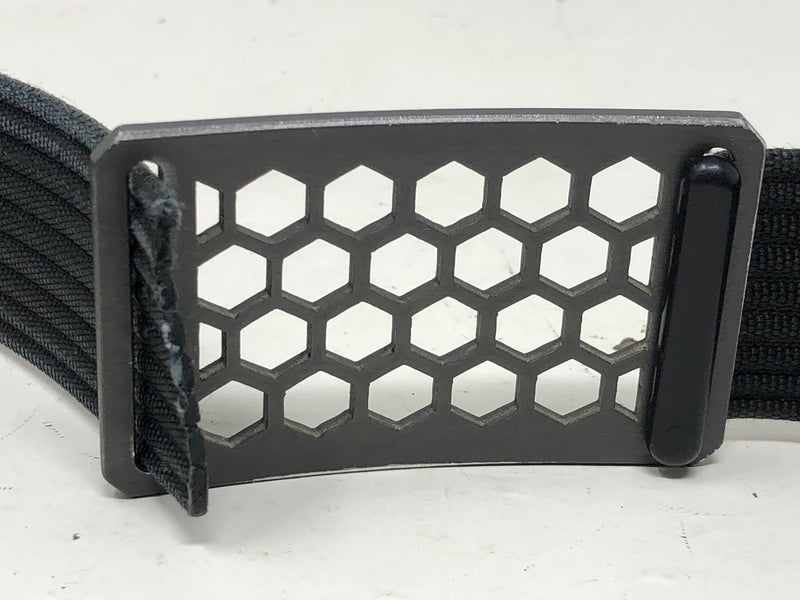 Grip6 Honeycomb Belt Buckle + Black 1.5" Belt