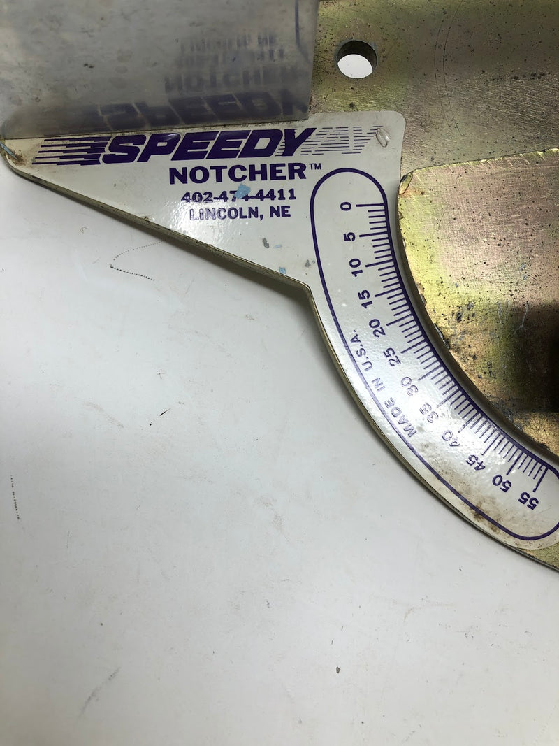 91689400 Speedway Motors Speedy Tubing Notcher