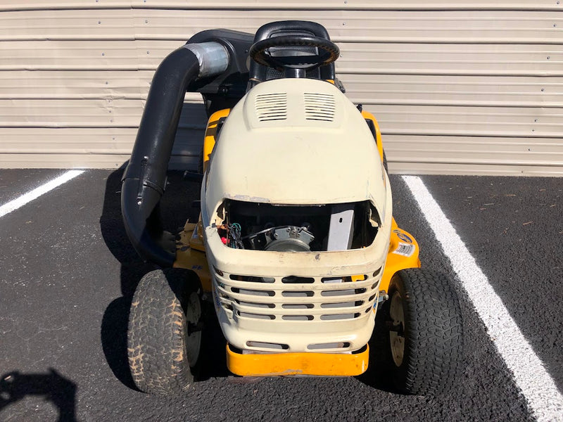 GT2186 Cub Cadet 44" V-Twin Riding Tractor + Twin Bagger Kit - Used