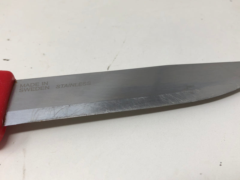 Snap-On Fixed Blade Knife + Case - Made in Sweden - Stainless