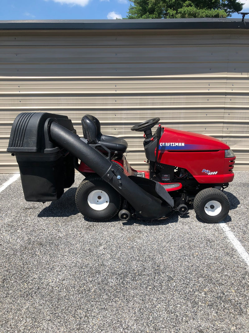 Craftsman DYT4000 42" Riding Mower + Bagger (Used)