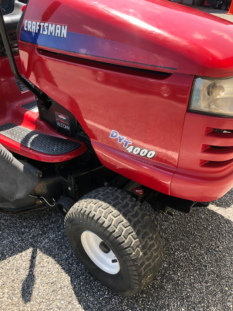 Craftsman DYT4000 42" Riding Mower + Bagger (Used)