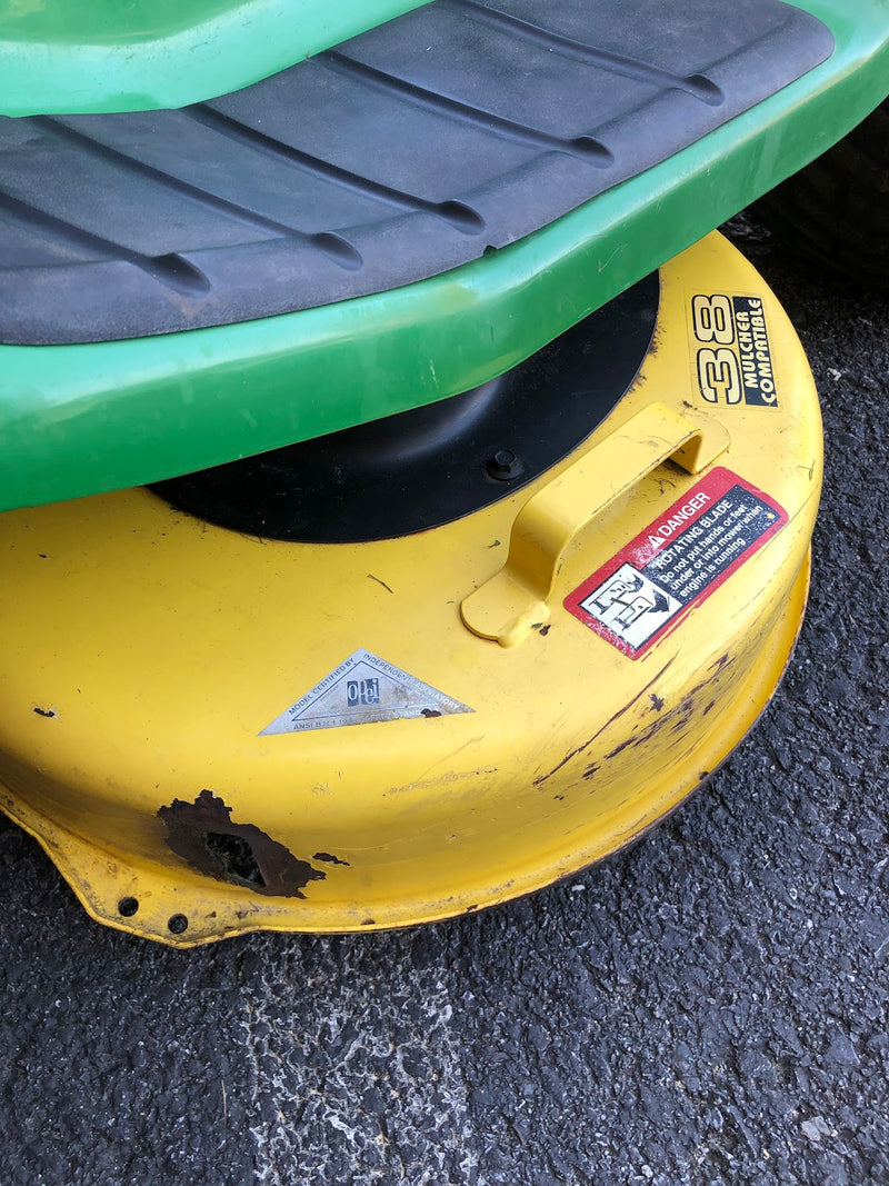 LT155 John Deere 38" Riding Mower (Used)