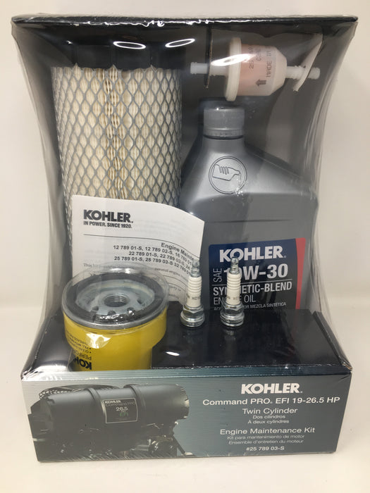 25 789 03-S Kohler Maintenance Kit Command Pro Twin HDAC EFI