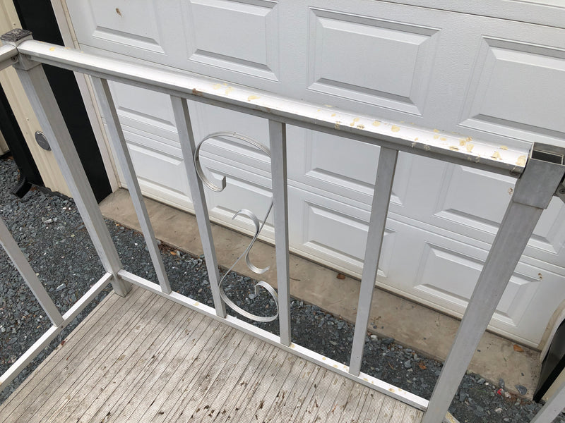 Silver-top Aluminum Stair System & Landing Unit
