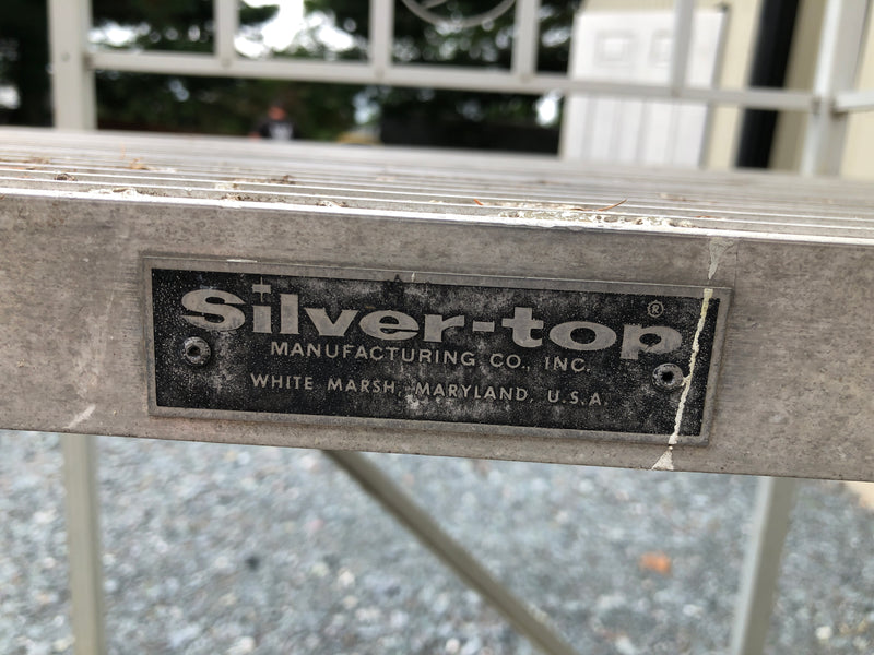 Silver-top Aluminum Stair System & Landing Unit