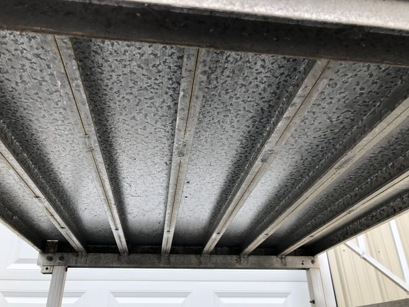 Silver-top Aluminum Stair System & Landing Unit