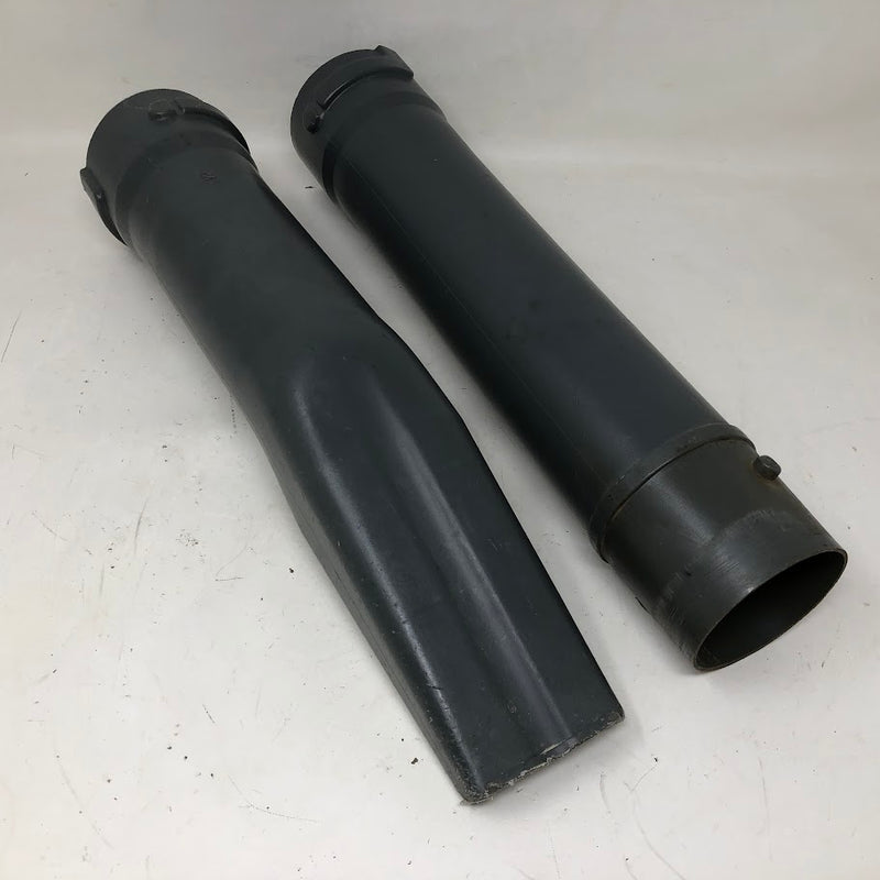 580613001 Homelite High Velocity Nozzle with Leaf Scrapper + Upper Blower Tube