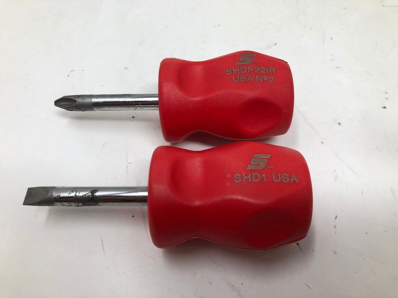 SGD8B Snap-On Screwdriver Set - 8pc - Phillips + Flathead
