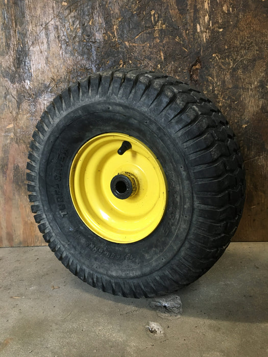 GY20638 John Deere Front Wheel and Tire 15X6.00-6 from JD D110 100 Series Tractor