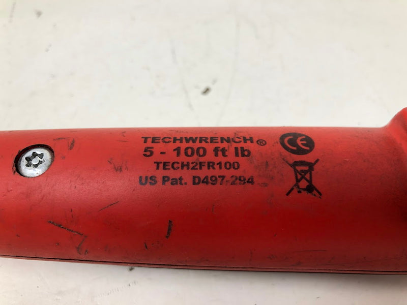 TECH2FR100 Snap-on Techwrench Flex-Head Torque Wrench -  3/8" Drive - 5-100 ft lb