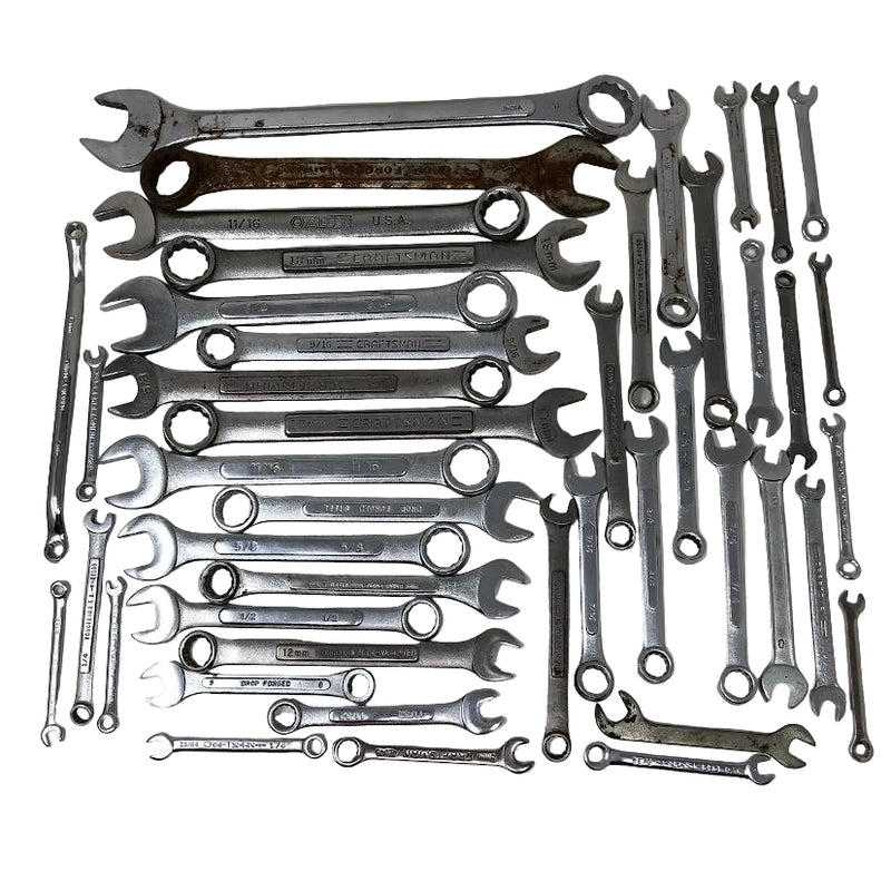 Assorted Wrenches - 44pc - STD + Metric