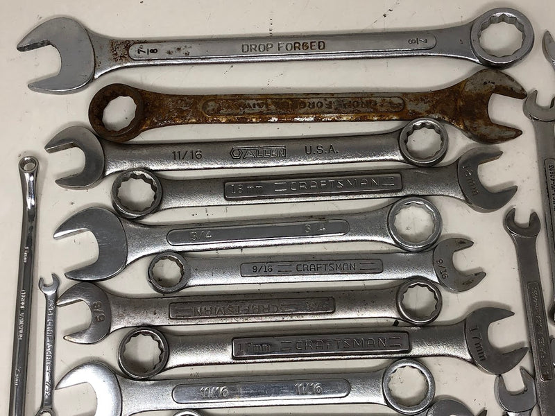 Assorted Wrenches - 44pc - STD + Metric