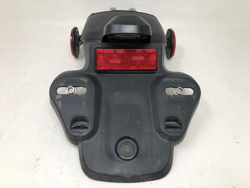 2022 Honda Monkey 125 Rear Fender License Plate Mount & Reflectors