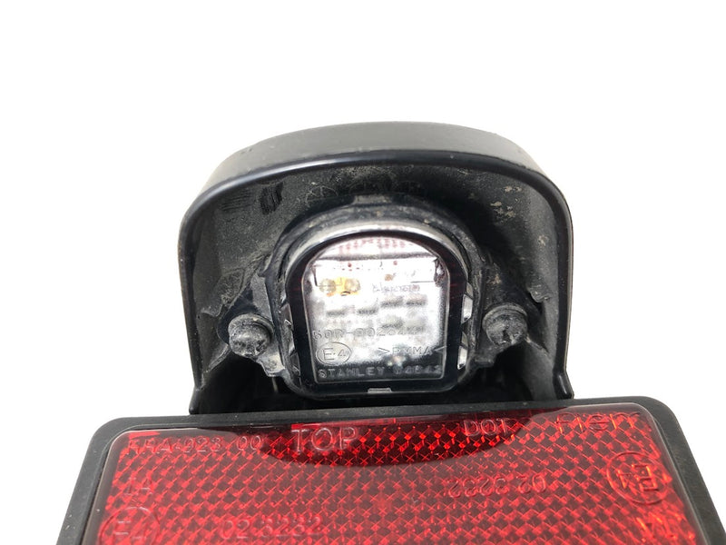 2022 Honda Monkey 125 Rear Fender License Plate Mount & Reflectors