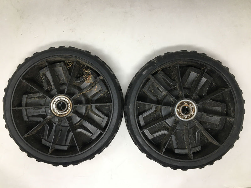2828600001 EGO 2X Front Wheel Assembly from EGO LM2110SP 21” Walk Behind Mower