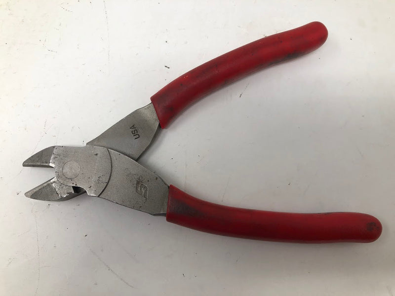 87ACF Snap-On Vector Edge Diagonal Cutter Pliers - Red