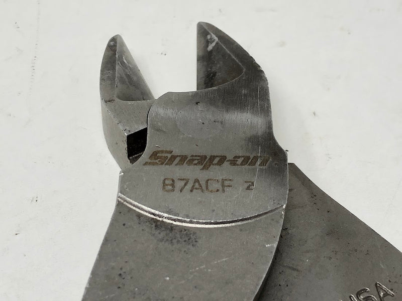 87ACF Snap-On Vector Edge Diagonal Cutter Pliers - Red