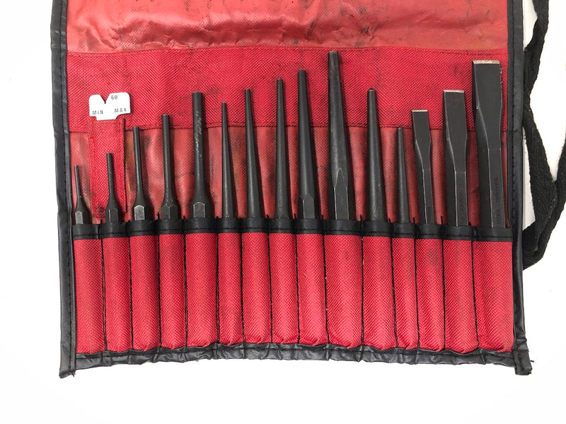 PPC715BK Snap-On Punch & Chisel Set - 16pc