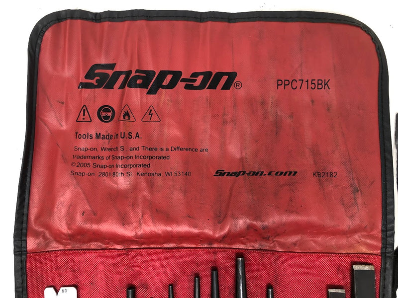 PPC715BK Snap-On Punch & Chisel Set - 16pc
