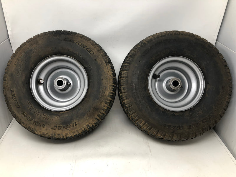 Dico Turf Trac R/S Wheel & Tire Assembly Set 15X6-6 (x2)