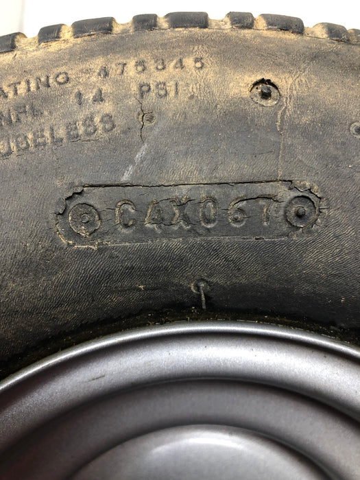 Dico Turf Trac R/S Wheel & Tire Assembly Set 15X6-6 (x2)