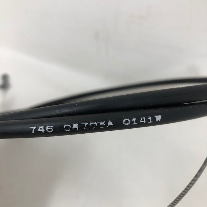 946-04703A Troy Bilt 48" Control/Engine Brake Cable