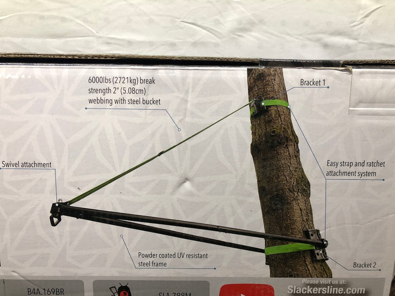 Slackers Treezone Build-a-Branch - Swing Kit w/ Hardware - Open Box
