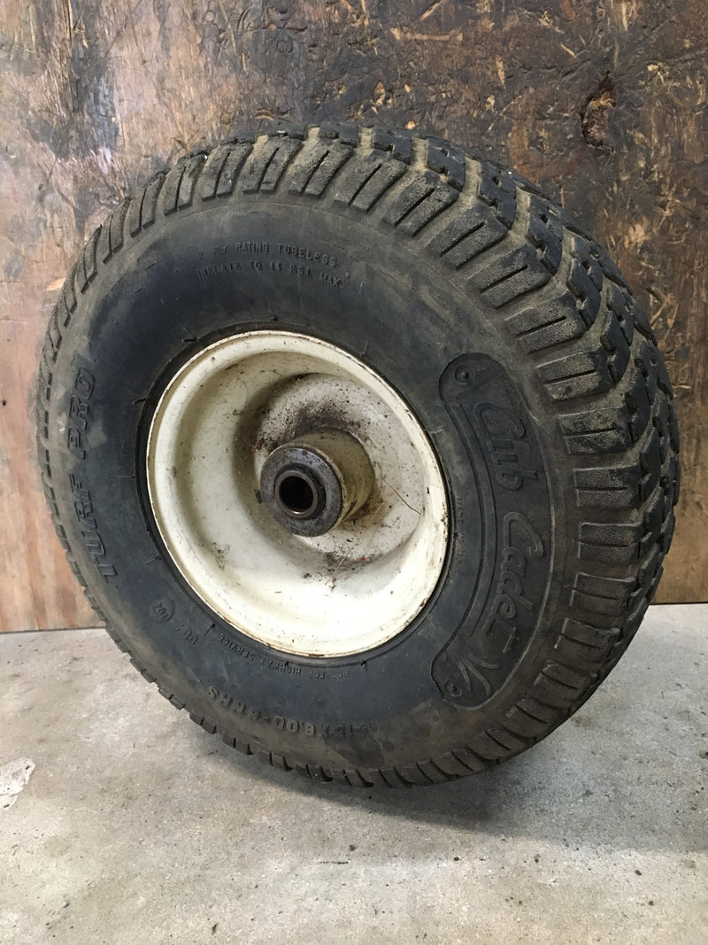 934-04104A Cub Cadet Front Wheel & Tire 15X6.00-6 from Cub Cadet Riding Mower