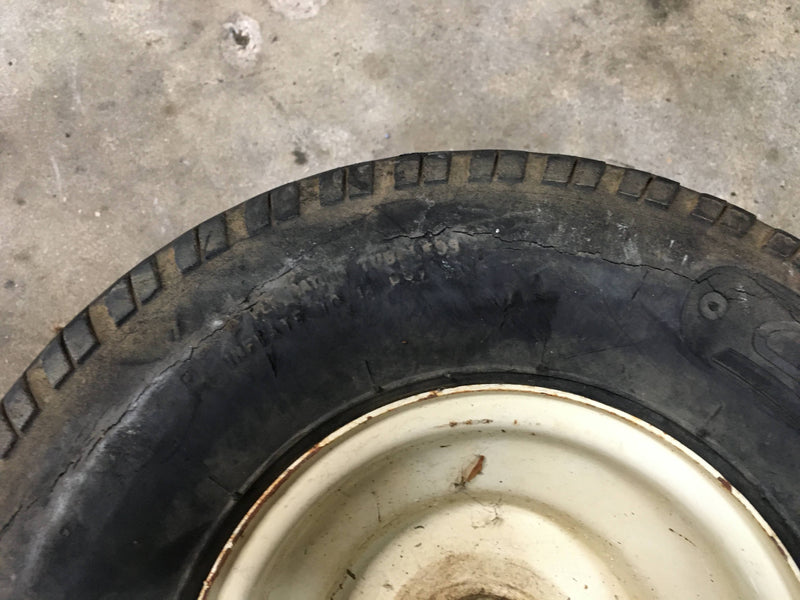934-04104A Cub Cadet Front Wheel & Tire 15X6.00-6 from Cub Cadet Riding Mower