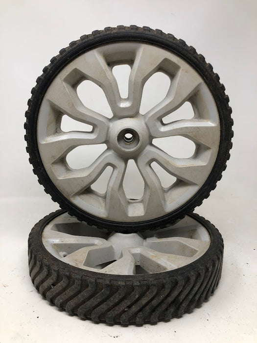634-05278 Troy Bilt 11x2 Rear Wheels Assembly (x2)