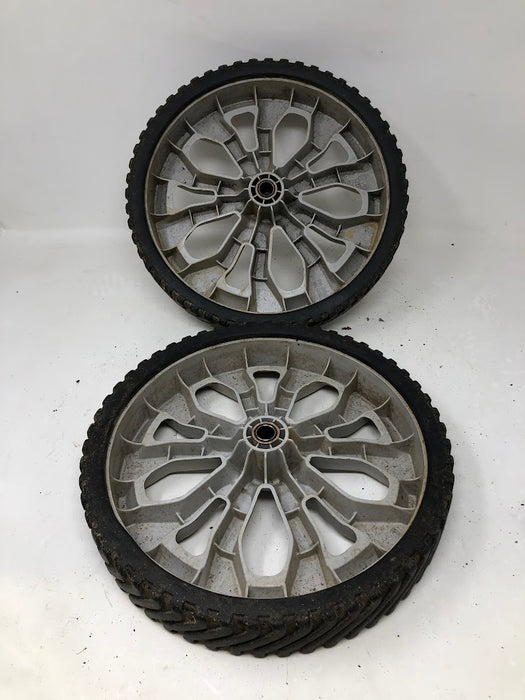 634-05278 Troy Bilt 11x2 Rear Wheels Assembly (x2)