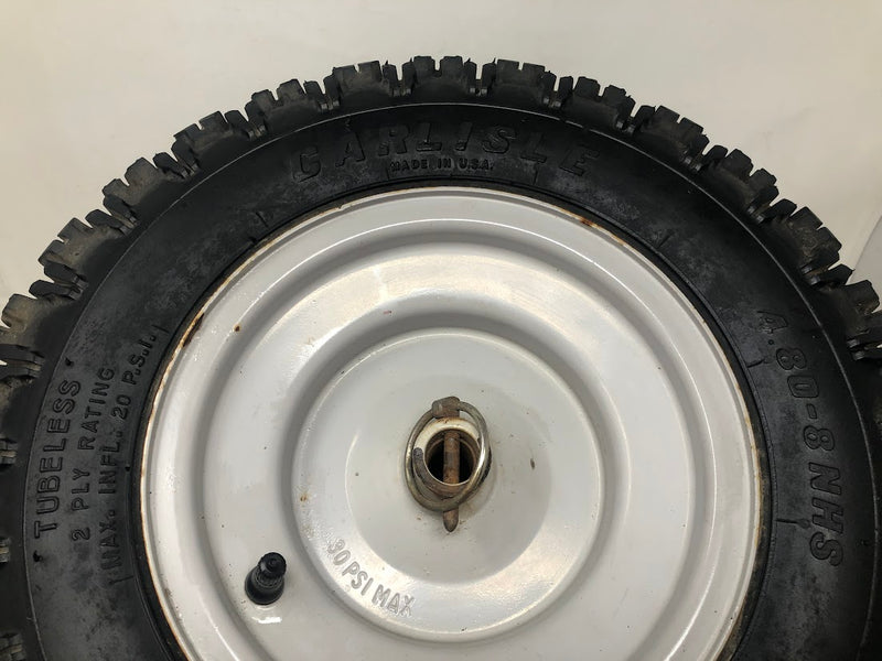 MTD Carlisle Snow Thrower Wheel & Tire Assembly 4.80-8 - 2 Ply
