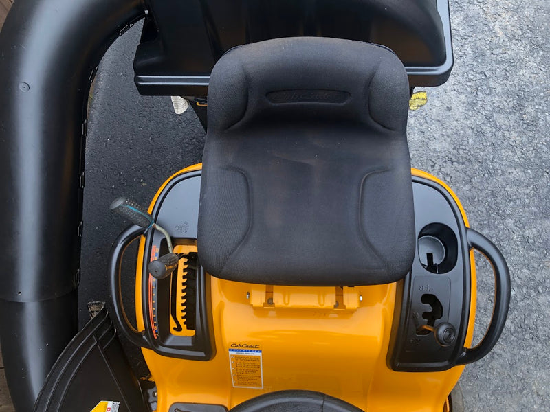 LTX1040 Cub Cadet 42" Riding Tractor + Twin Rear Bagger Kit (Used)