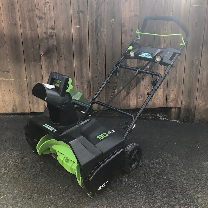 SNB401 Greenworks Pro 80V 20" Single Stage Snowblower (Used) - No Charger