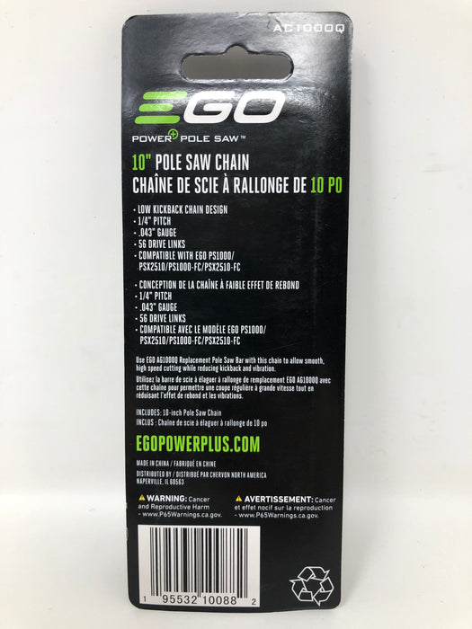 AC1000Q EGO 10" Chain Saw Chain