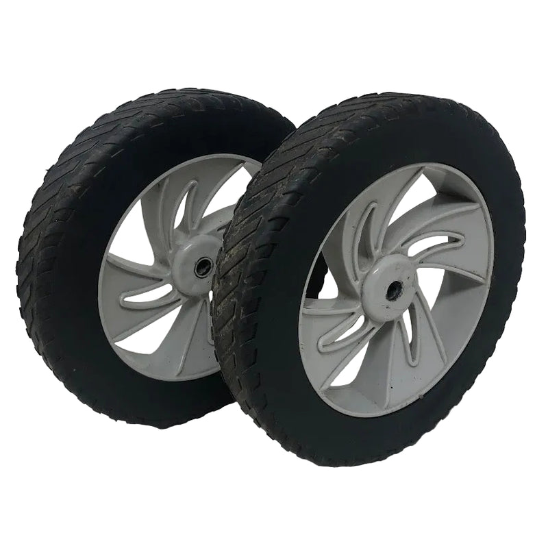 705405 Briggs & Stratton Wheels from Troy-Bilt Pressure Washer (x2)